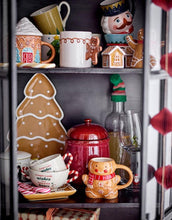 Laden Sie das Bild in den Galerie-Viewer, Weihnachtliche Servierplatte aus Keramik – Ginnie Serie von Bloomingville