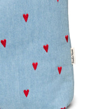 Laden Sie das Bild in den Galerie-Viewer, Tasche Denim I Blue Hearts