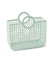 Laden Sie das Bild in den Galerie-Viewer, Korbtasche Bloom I Light Peppermint