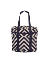 Laden Sie das Bild in den Galerie-Viewer, Kühltasche Satt I Schwarz/Off-White