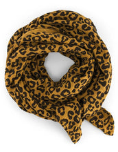 Laden Sie das Bild in den Galerie-Viewer, Musselin Tuch Bianca 110x110cm I Graou Caramel