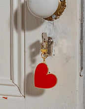 Laden Sie das Bild in den Galerie-Viewer, Schlüsselanhänger I Großes Herz/Rot