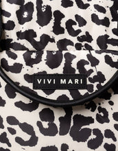 Laden Sie das Bild in den Galerie-Viewer, Padded Tote Bag Large I Leo Splashes Black/Sand