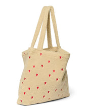 Laden Sie das Bild in den Galerie-Viewer, Tasche Teddy I Ecru Hearts