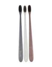 Laden Sie das Bild in den Galerie-Viewer, Zahnbürste I Grau/Weiß/Bordeaux