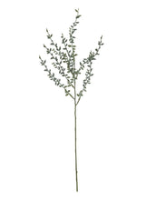 Laden Sie das Bild in den Galerie-Viewer, Kunstblume Perlenzweig H 52cm I Grün