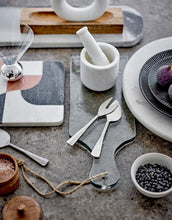 Laden Sie das Bild in den Galerie-Viewer, Schneidebrett Marmor Jazzi I Weiß