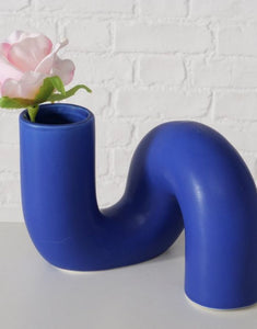 Vase Bluyo I Blau