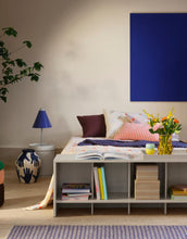Laden Sie das Bild in den Galerie-Viewer, Vase Mime I Intense Blue/Rainy Day Grey