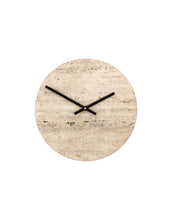 Laden Sie das Bild in den Galerie-Viewer, Wanduhr Loko I Travertin Beige