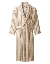 Laden Sie das Bild in den Galerie-Viewer, Bademantel Naram I Creme/Ink