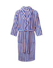 Laden Sie das Bild in den Galerie-Viewer, Bademantel Naram I Dazzling Blue/Rose