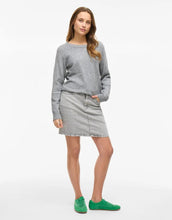 Laden Sie das Bild in den Galerie-Viewer, Jeansrock Vikaja I Light Grey Denim Wash