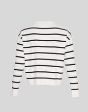 Laden Sie das Bild in den Galerie-Viewer, Pullover Maura Rachelle Stripe I Ice/Black
