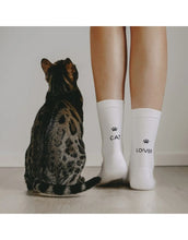 Laden Sie das Bild in den Galerie-Viewer, Socken I Cat Lover