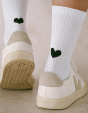 Laden Sie das Bild in den Galerie-Viewer, Socken I Herz Schwarz