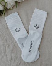 Laden Sie das Bild in den Galerie-Viewer, Socken I Smiley Schwarz
