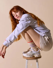 Laden Sie das Bild in den Galerie-Viewer, Popeia Stricksocken Wolle I Ecru