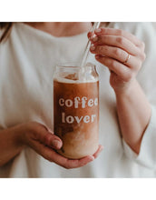 Laden Sie das Bild in den Galerie-Viewer, Hohes Trinkglas I Coffee Lover