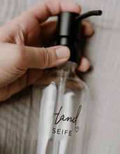 Laden Sie das Bild in den Galerie-Viewer, Seifenspender Handseife 250ml I Transparent