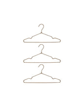 Laden Sie das Bild in den Galerie-Viewer, Kleiderbügel 3er-Set I Braun