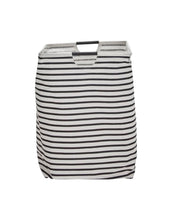 Laden Sie das Bild in den Galerie-Viewer, Wäschesack Stripes I Schwarz/Weiß