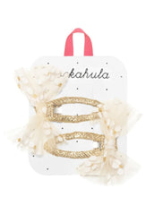 Laden Sie das Bild in den Galerie-Viewer, Haarspangen 2er-Set I Daisy Tulle Bow
