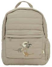 Laden Sie das Bild in den Galerie-Viewer, Juno Quilted Rucksack Midi I Laurel Oak Dino