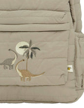 Laden Sie das Bild in den Galerie-Viewer, Juno Quilted Rucksack Midi I Laurel Oak Dino