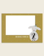 Laden Sie das Bild in den Galerie-Viewer, Erinnerungsalbum I Mein 1. Jahr Lamm & Elefant