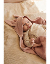 Laden Sie das Bild in den Galerie-Viewer, Kapuzenhandtuch Albert I Rabbit Rose