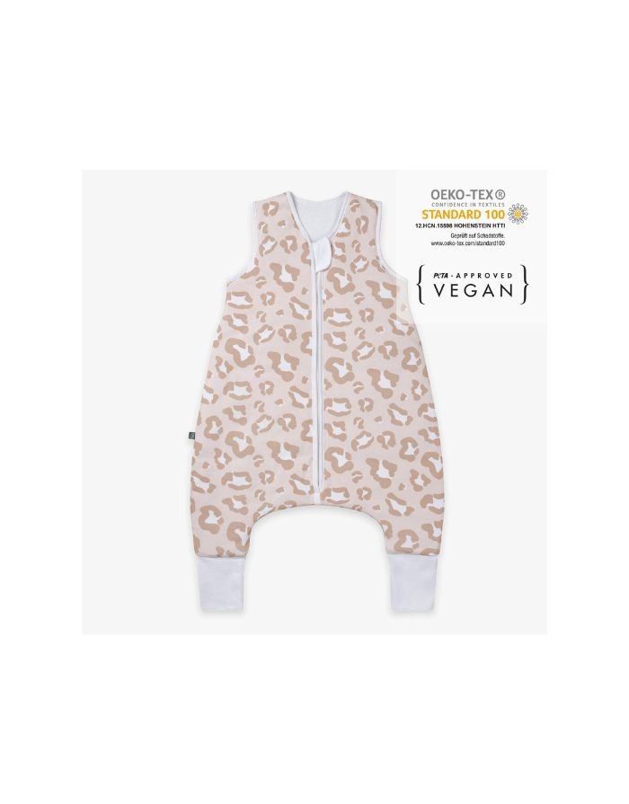 Schlafsack mit Füßen 2,5 Tog I Leo Beige – nordlykk