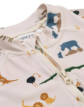 Laden Sie das Bild in den Galerie-Viewer, UV-Schwimmjumpsuit Max I Sea Creature/Sandy