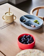 Laden Sie das Bild in den Galerie-Viewer, Teller mit Saugnapf Enkei I Dusty Blue