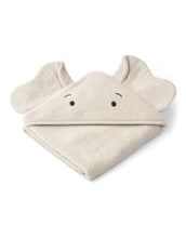 Laden Sie das Bild in den Galerie-Viewer, Kapuzenhandtuch Albert I Elephant/Sandy