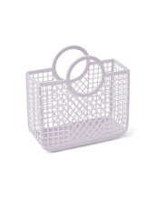 Laden Sie das Bild in den Galerie-Viewer, Korbtasche Samantha I Misty Lilac