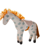 Laden Sie das Bild in den Galerie-Viewer, Kuscheltier Pferd I Groß mit Sattel