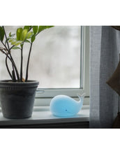 Laden Sie das Bild in den Galerie-Viewer, Nachtlicht Whale von Star Trading, weißer Wal, LED-Farbwechsel in 7 Farben, Timerfunktion, batteriebetrieben, Maße 16,7x9,5x10,9 cm.