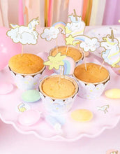 Laden Sie das Bild in den Galerie-Viewer, Cupcake-Set I Einhorn