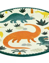 Laden Sie das Bild in den Galerie-Viewer, Pappteller 6er-Set I Dinosaurier