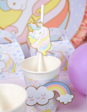 Laden Sie das Bild in den Galerie-Viewer, Strohhalm 6er-Set I Einhorn