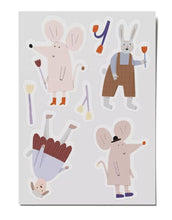 Laden Sie das Bild in den Galerie-Viewer, Reflektierende Sticker I Mäuse