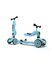 Laden Sie das Bild in den Galerie-Viewer, 2in1 Scooter Highwaykick 1 I Blueberry