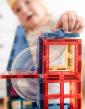 Laden Sie das Bild in den Galerie-Viewer, Magnetbausteine Kugelbahn 92-tlg. I Rainbow