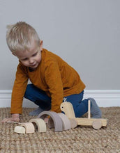 Laden Sie das Bild in den Galerie-Viewer, Nachziehtier und Stapelspielzeug I Schnecke