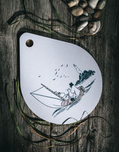 Laden Sie das Bild in den Galerie-Viewer, Schneidebrett 21x27cm I Moomin Sailors