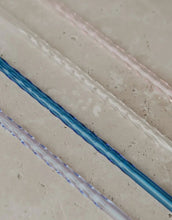 Laden Sie das Bild in den Galerie-Viewer, Strohhalme Glas 4er-Set I Rosa gedreht