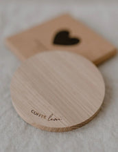 Laden Sie das Bild in den Galerie-Viewer, Untersetzer Eiche I Coffee Lover