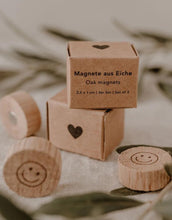 Laden Sie das Bild in den Galerie-Viewer, Holzmagnet 3er- Set I Smiley