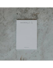 Laden Sie das Bild in den Galerie-Viewer, Notizblock I Guter Tag